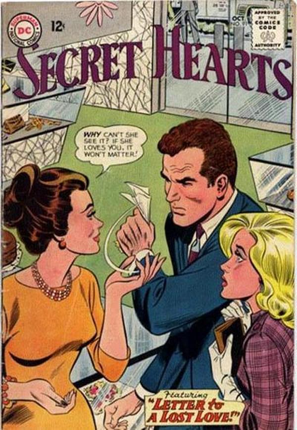 Secret Hearts #91 cover