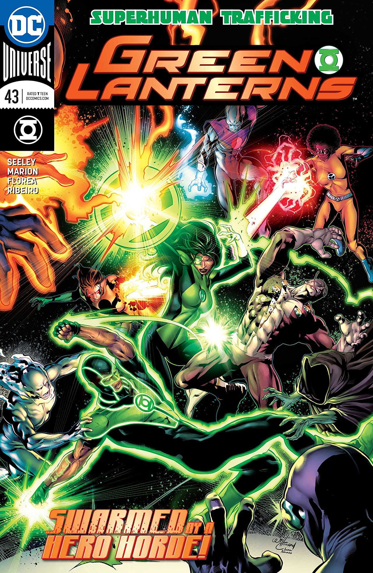 Green Lanterns #43 cover