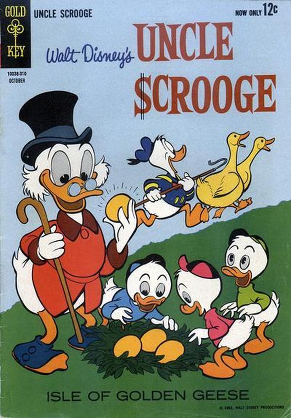 Walt Disney Uncle Scrooge #45 cover