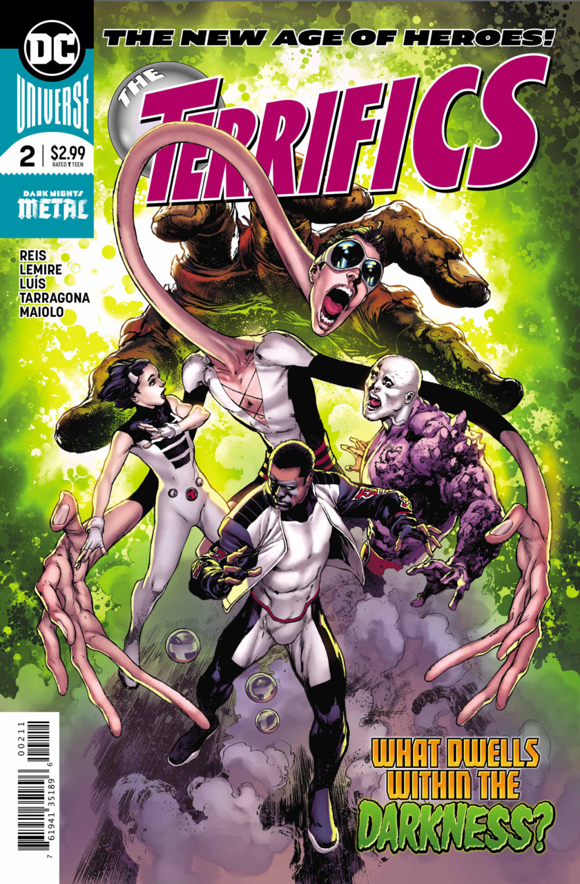 The Terrifics #2 cover