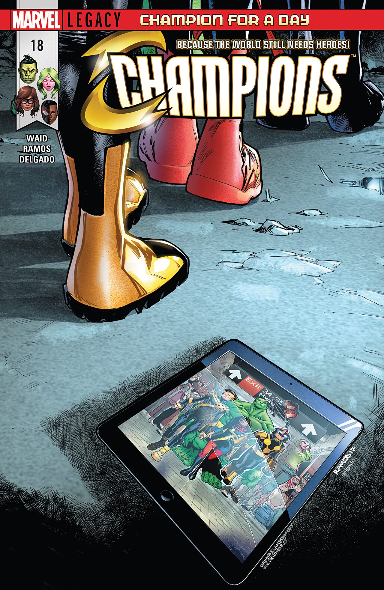 Champions #18 cover