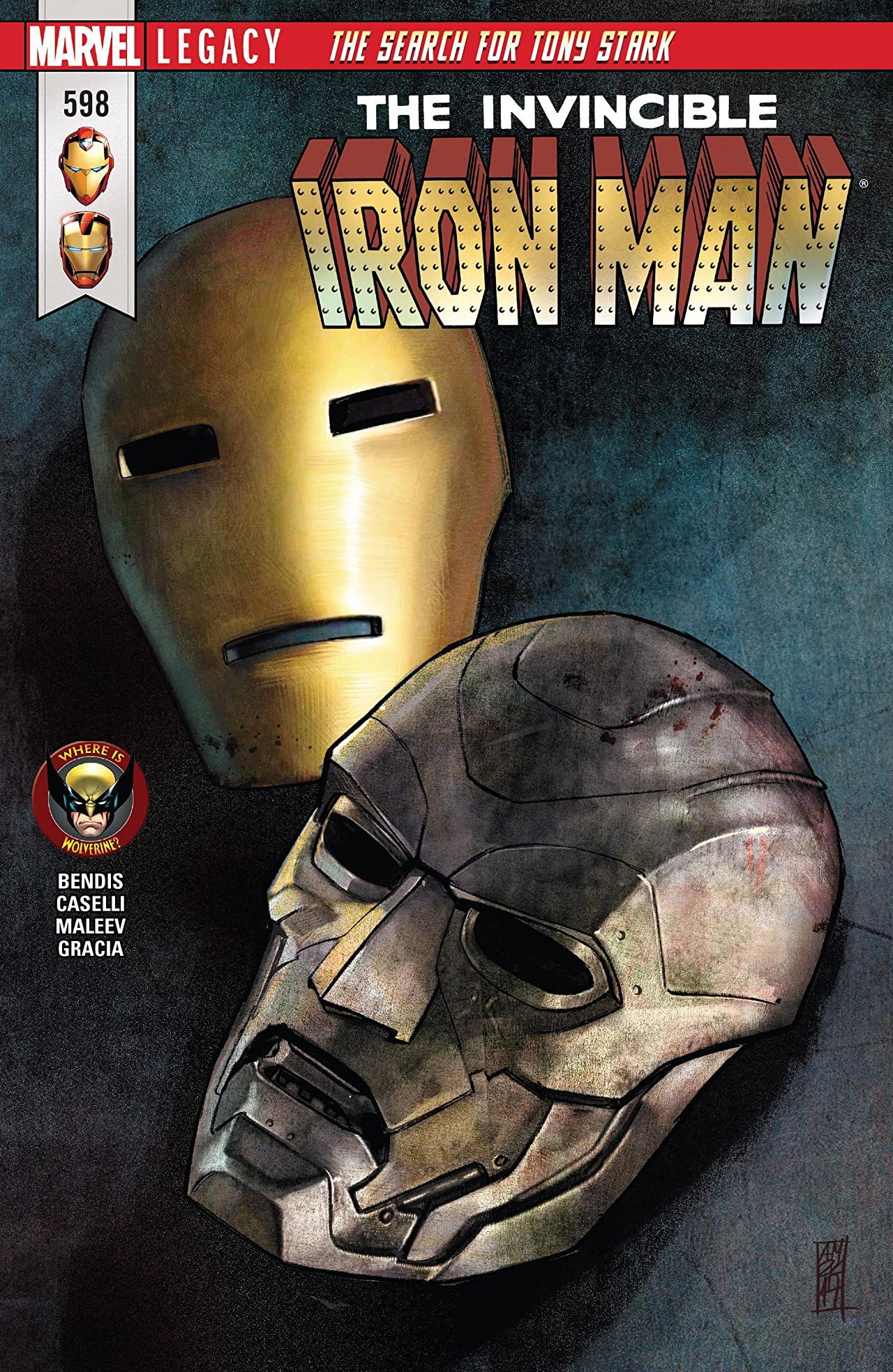 Invincible Iron Man #598 cover