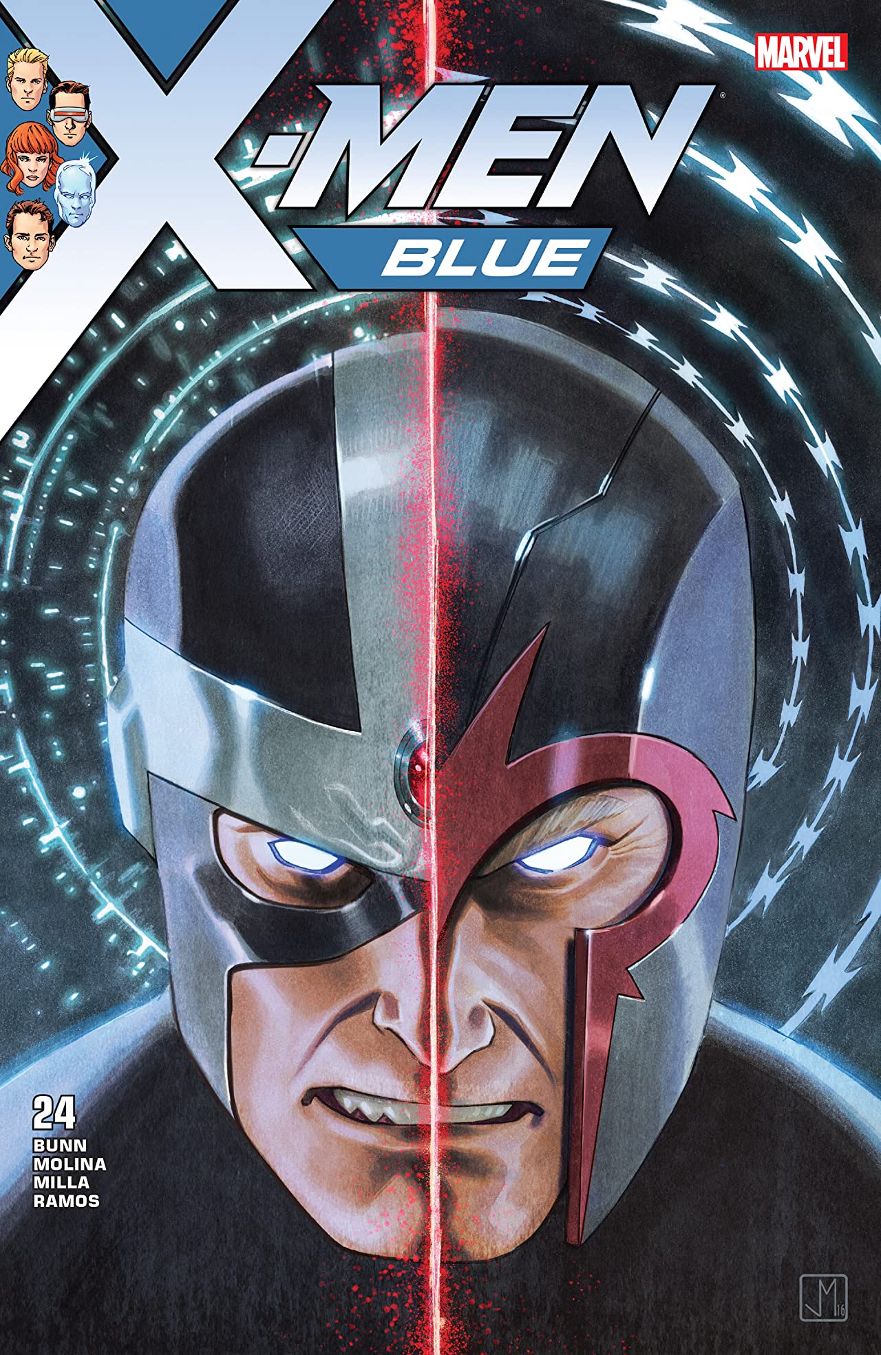 X-Men: Blue #24 cover
