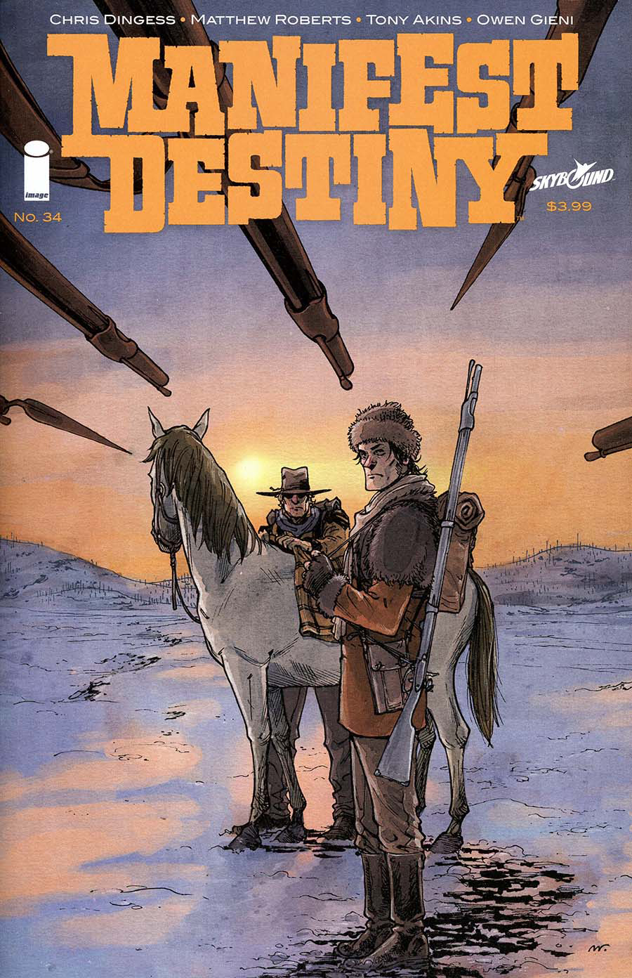 Manifest Destiny #34 cover