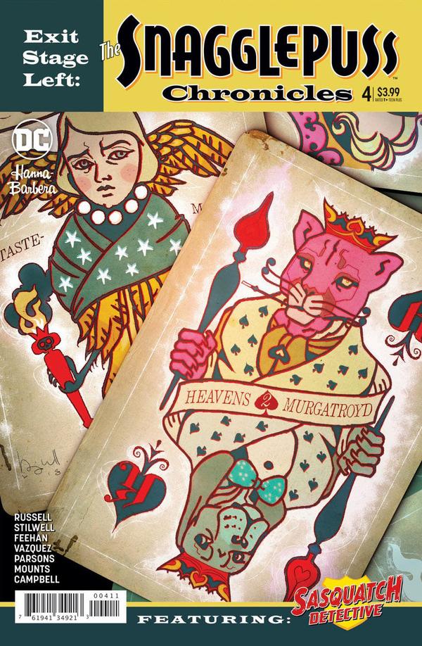 Exit Stage Left: The Snagglepuss Chronicles #4 cover