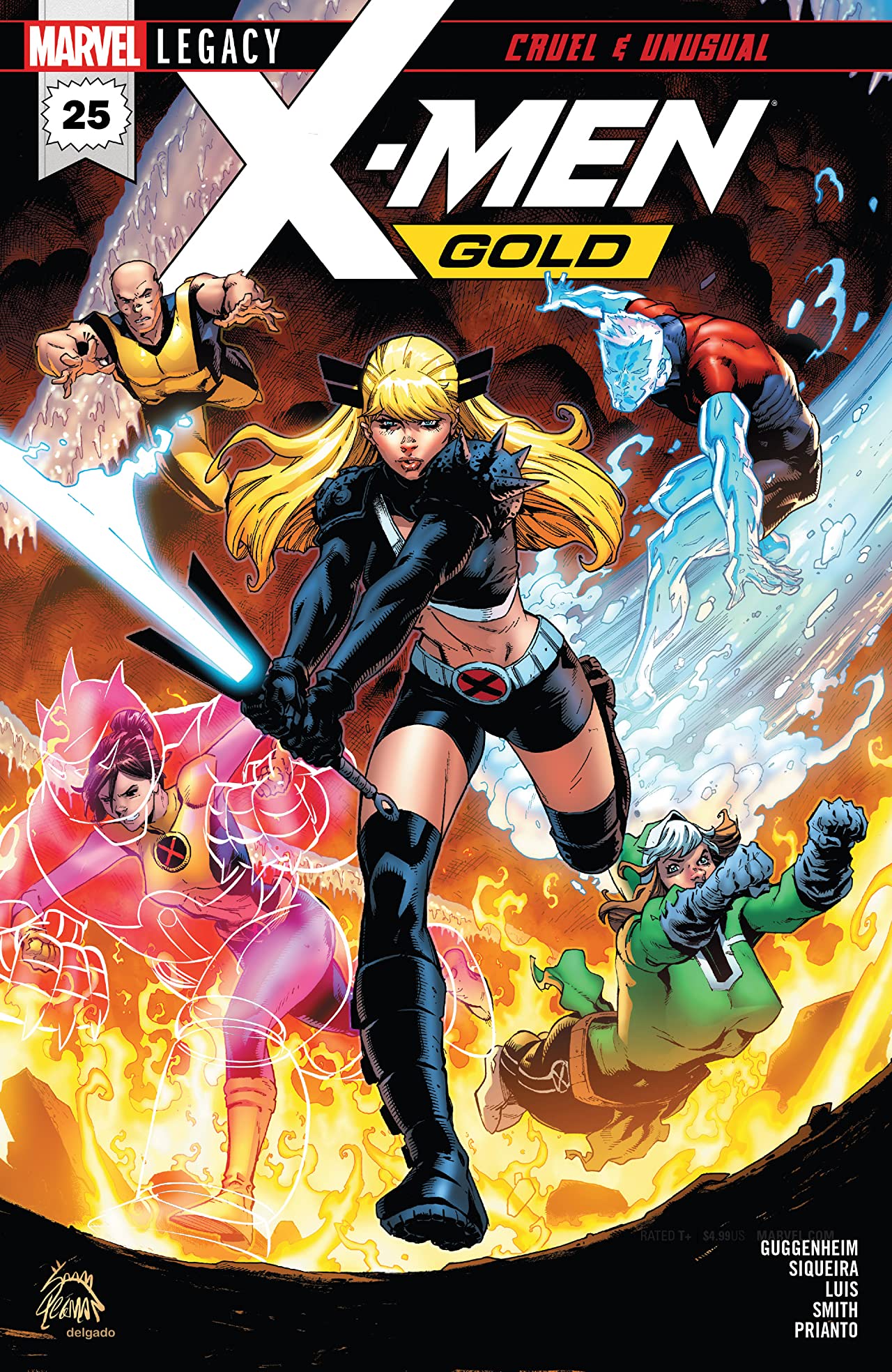 X-Men: Gold #25 cover