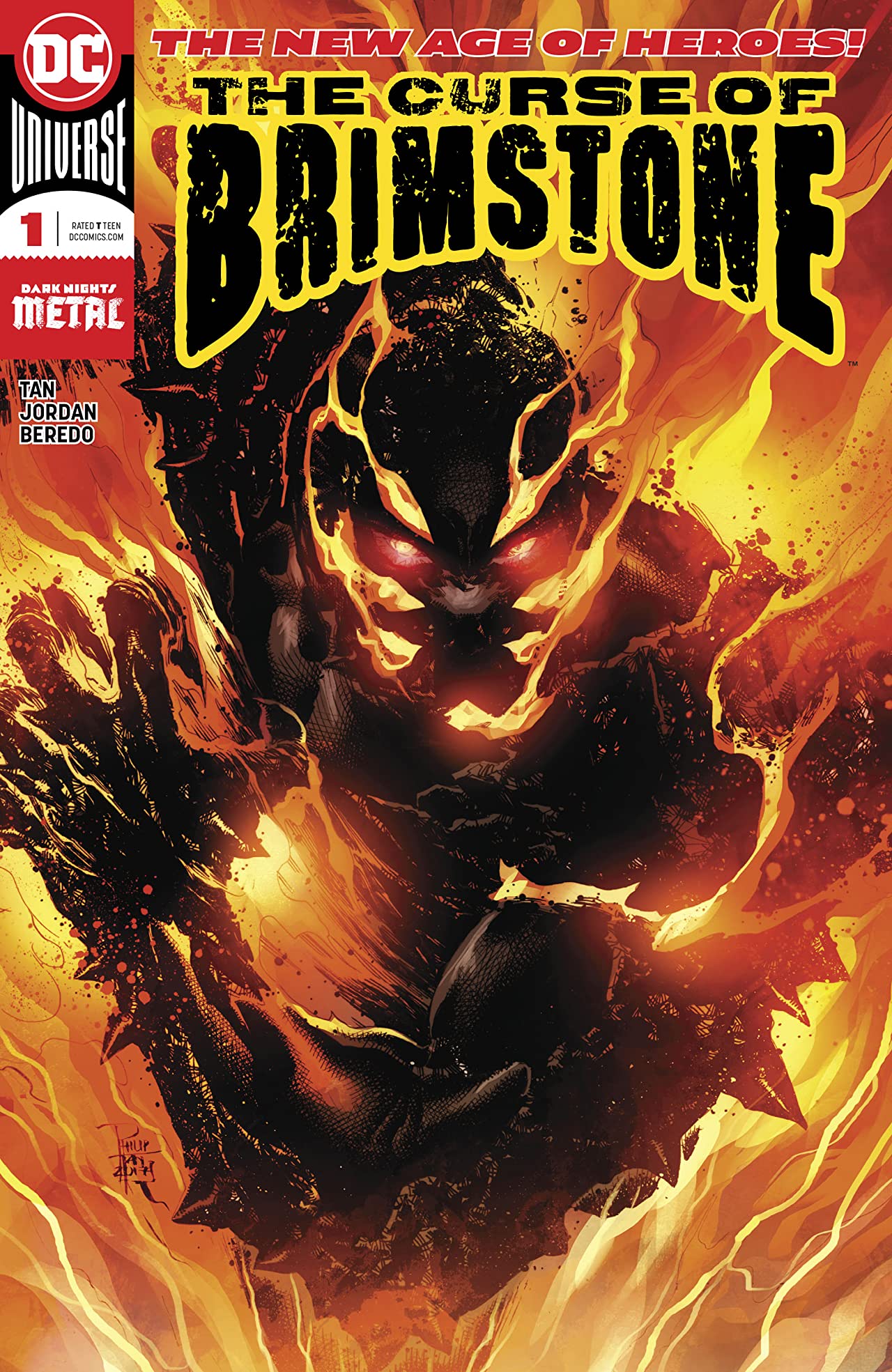The Curse of Brimstone #1 cover