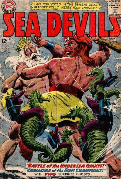 Sea Devils #14 cover