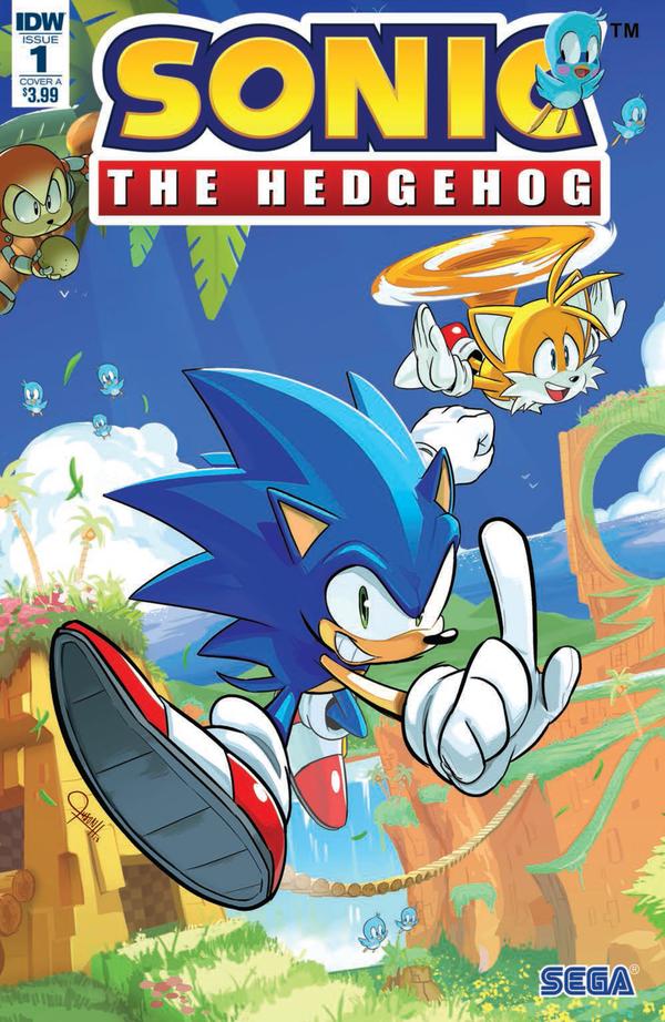Sonic the Hedgehog #1 cover