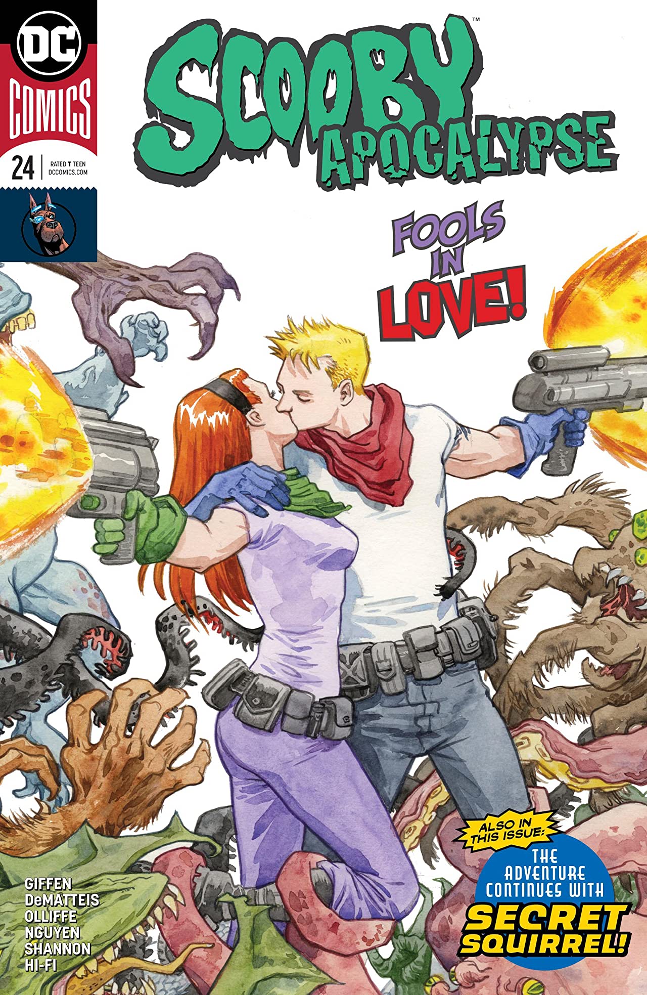 Scooby Apocalypse #24 cover