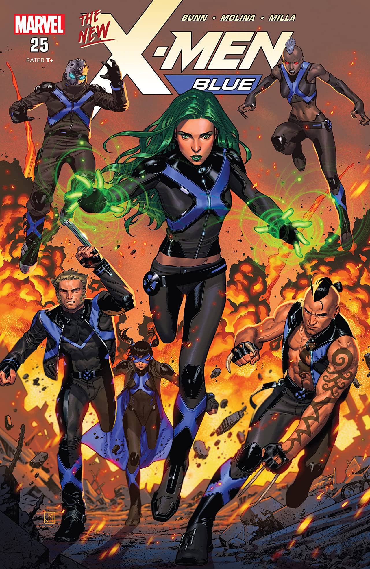 X-Men: Blue #25 cover