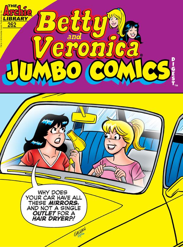 Betty & Veronica (Jumbo Comics) Double Digest #262 cover