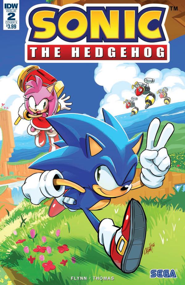 Sonic the Hedgehog #2 cover