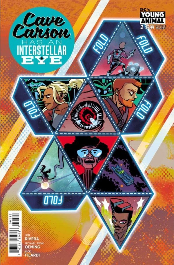Cave Carson Has an Interstellar Eye #2 cover
