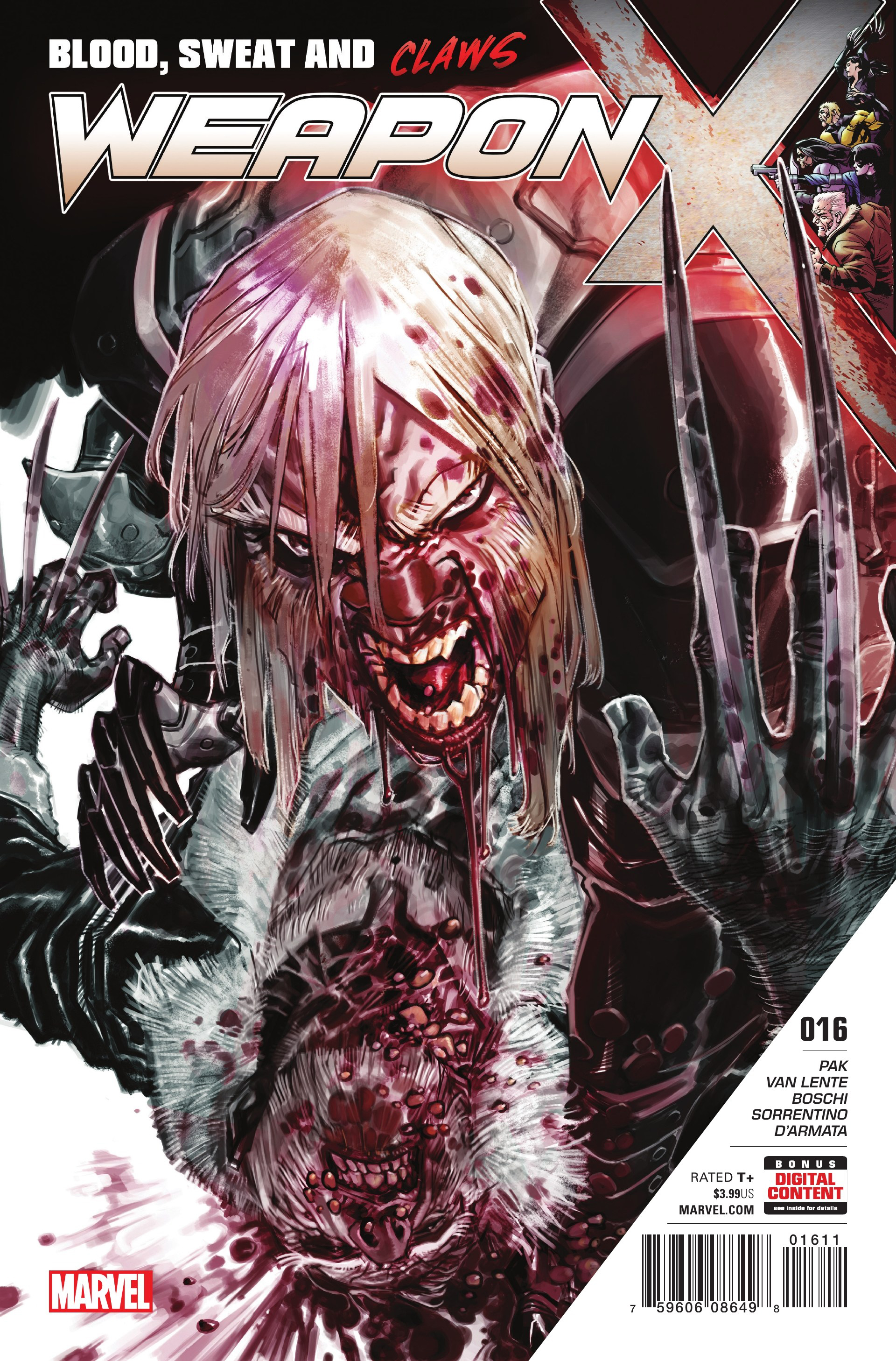 Weapon X #16 cover
