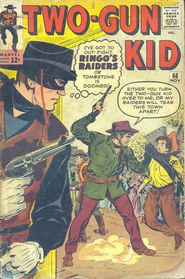 Two Gun Kid #66 cover
