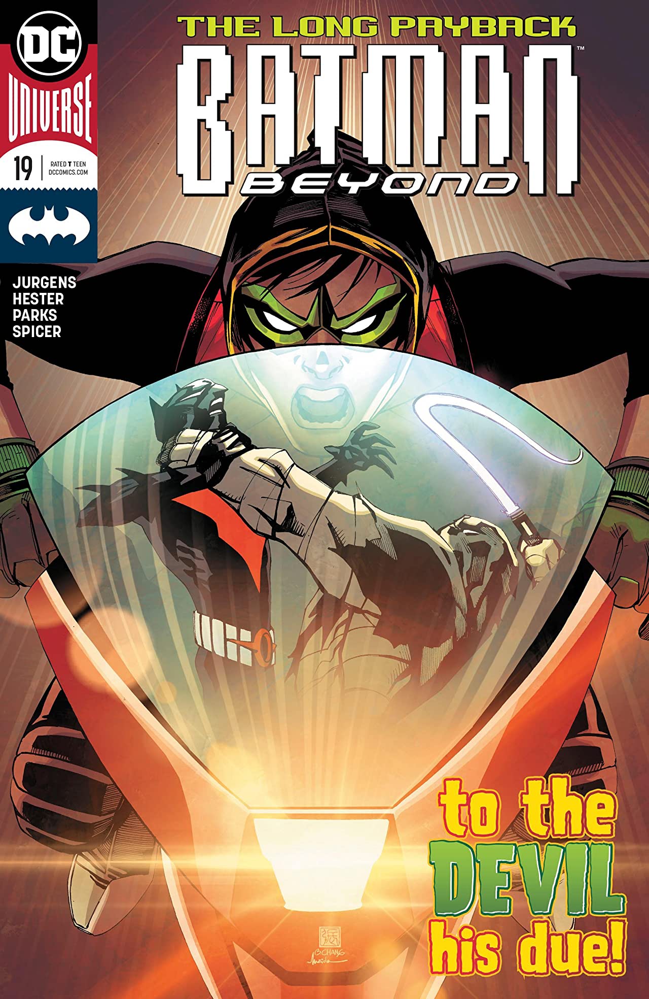 Batman Beyond #19 cover