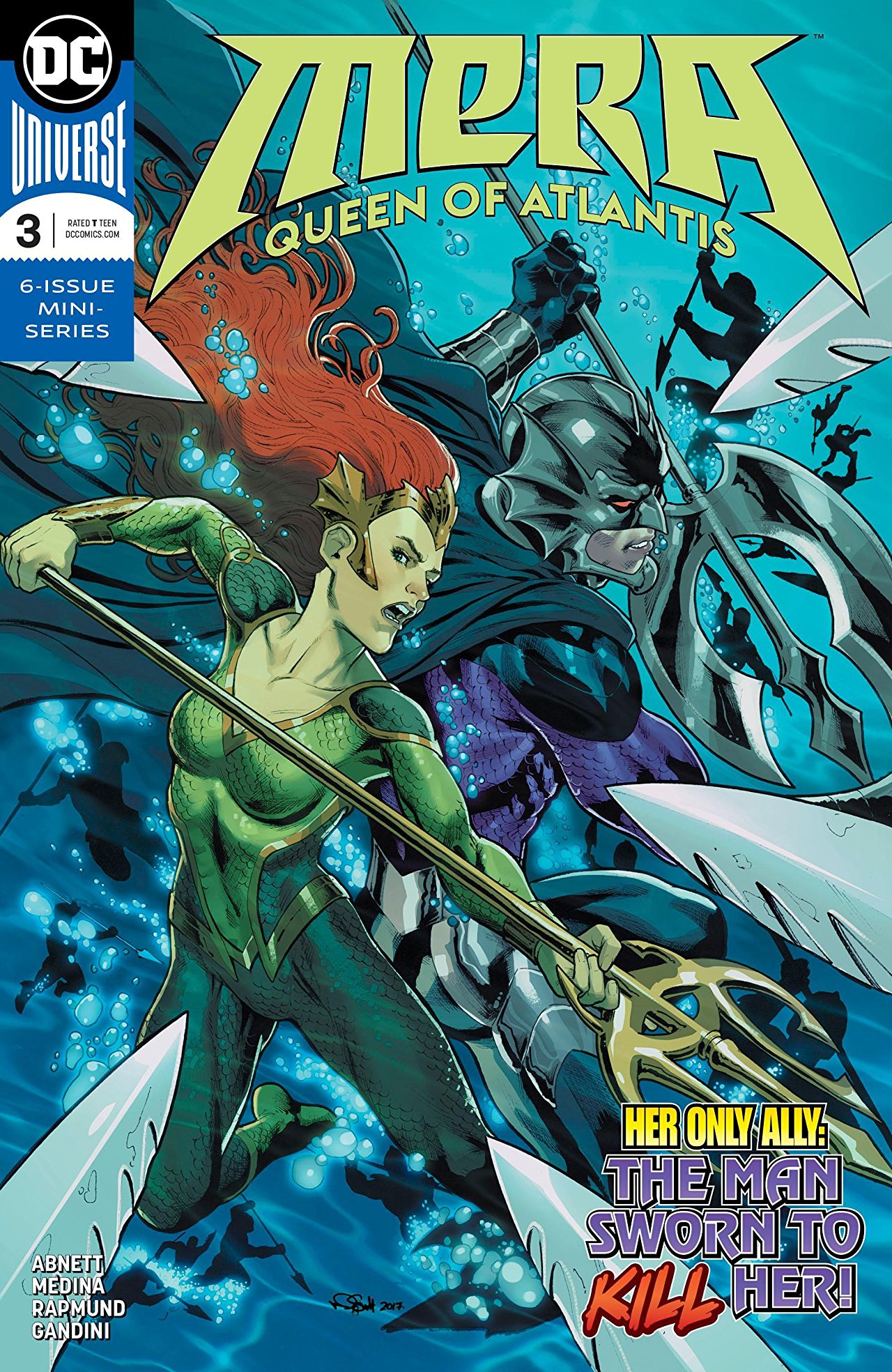 Mera: Queen of Atlantis #3 cover