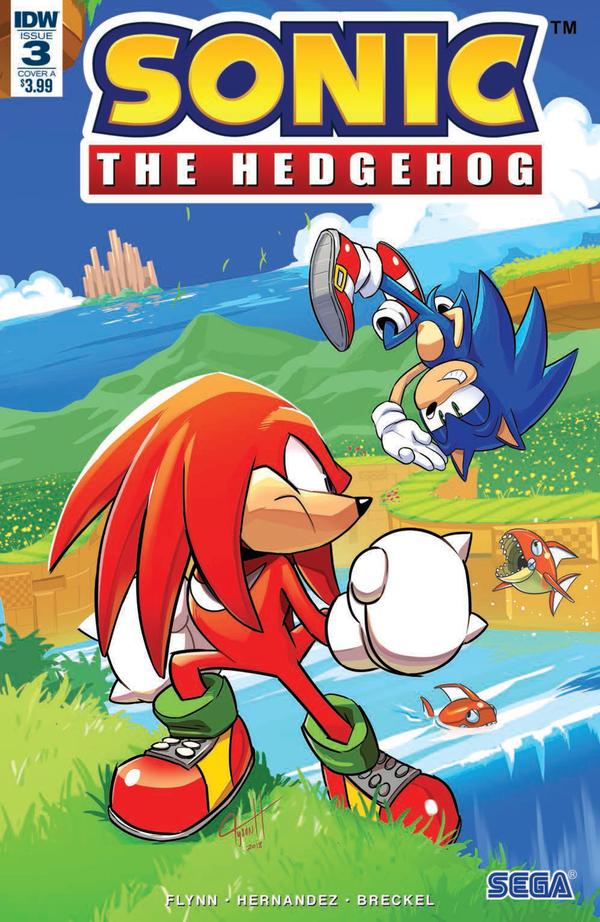 Sonic the Hedgehog #3 cover