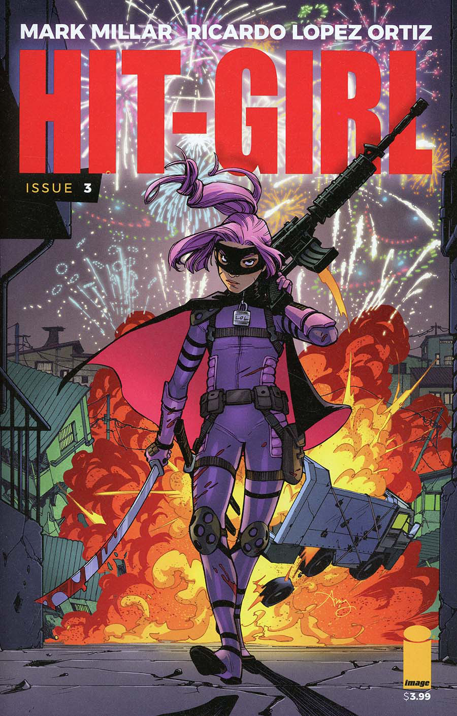 Hit-Girl #3 cover