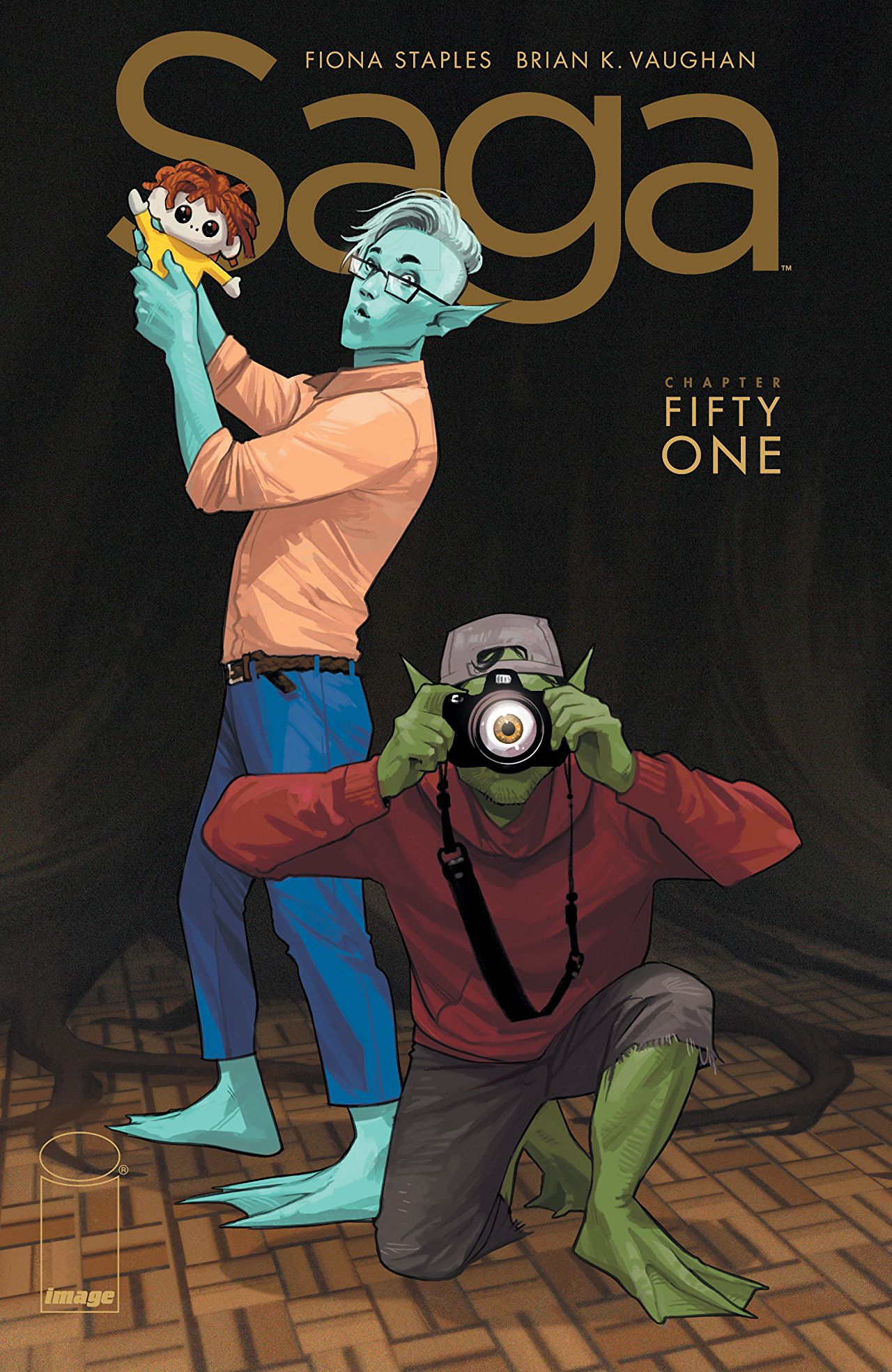 Saga #51 cover
