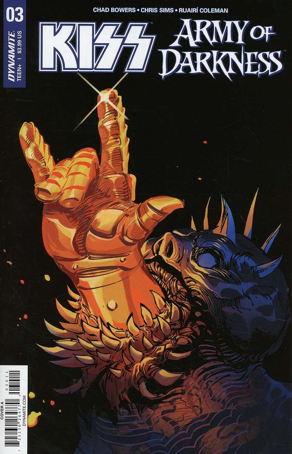 KISS The Army of Darkness #3 cover