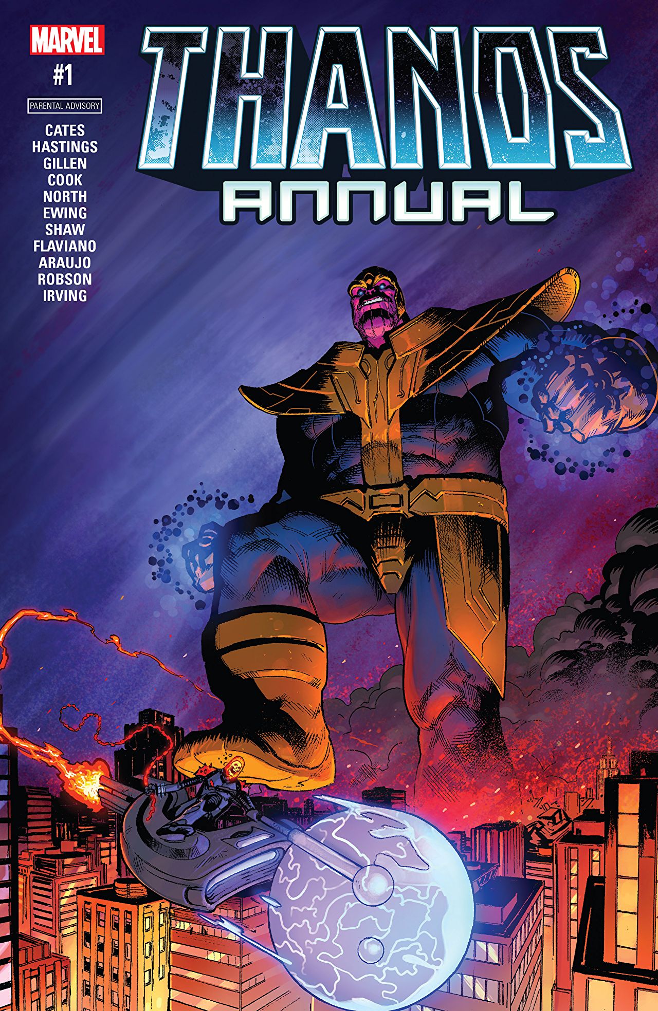 Thanos Annual #1 cover