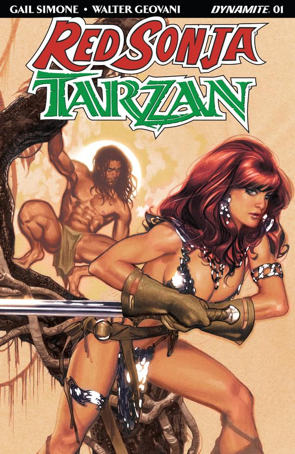 Red Sonja / Tarzan #1 cover