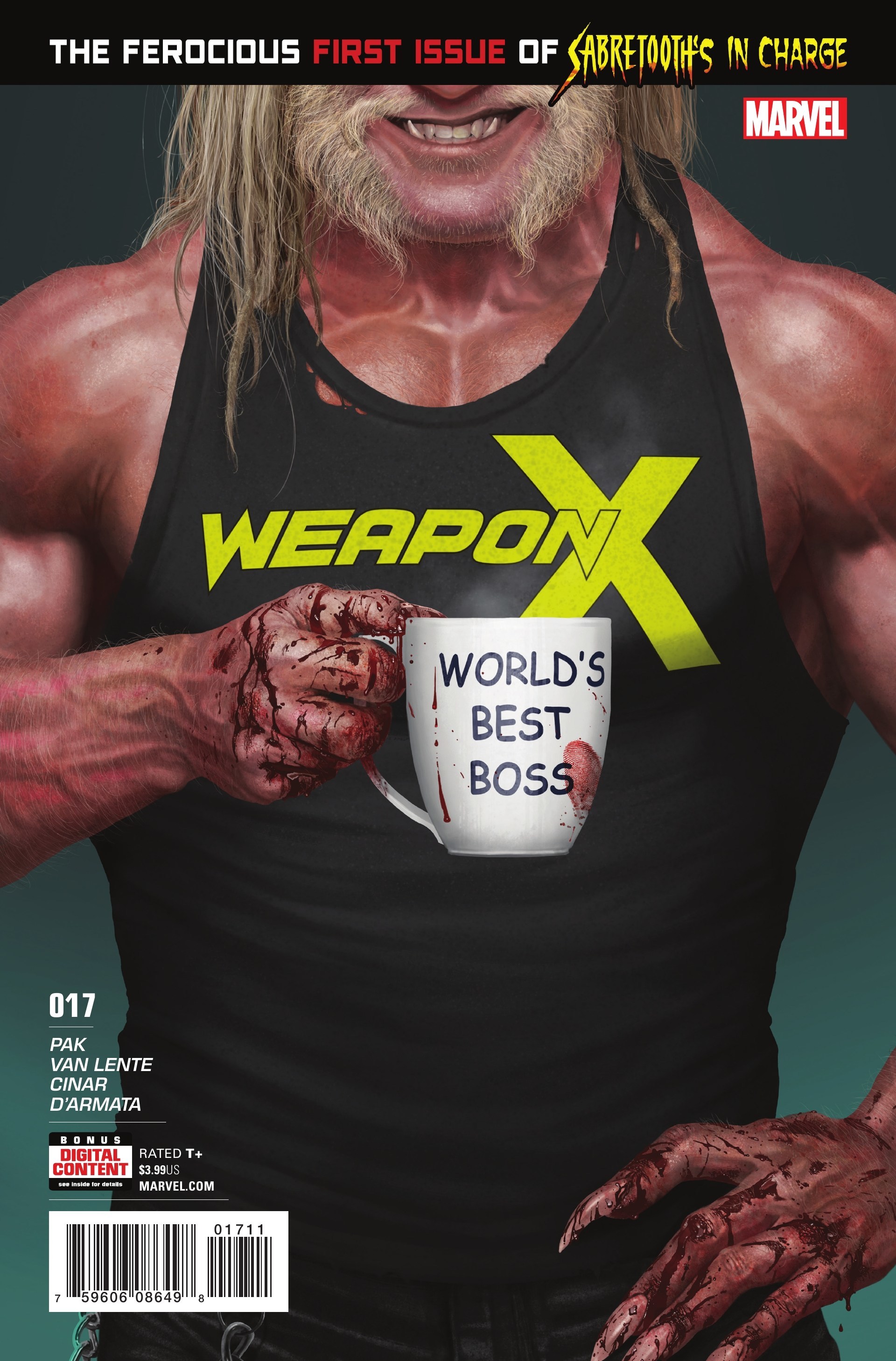 Weapon X #17 cover