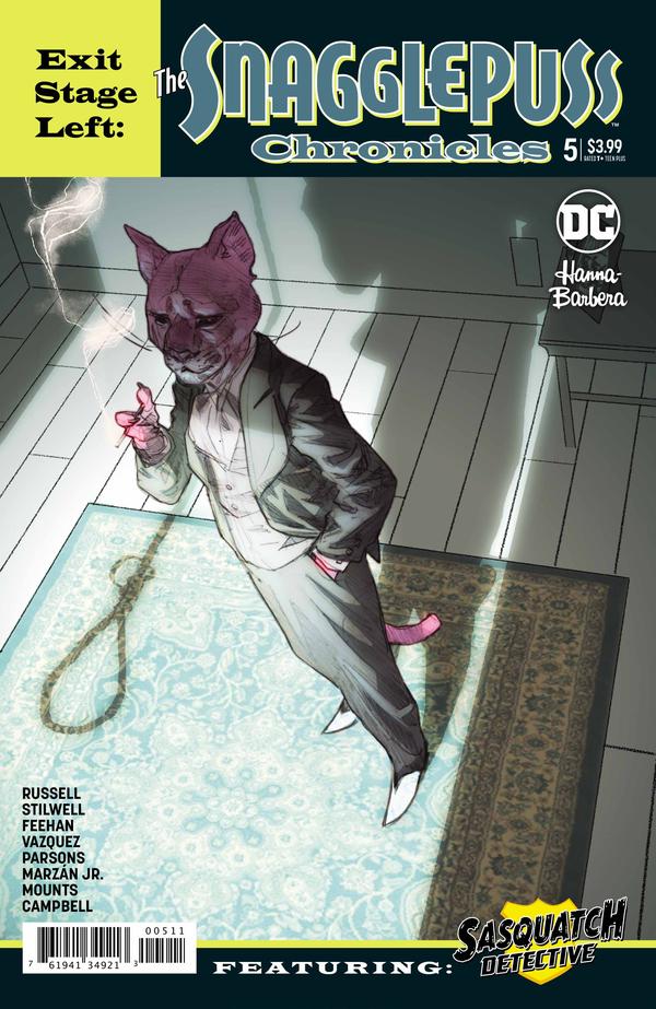 Exit Stage Left: The Snagglepuss Chronicles #5 cover