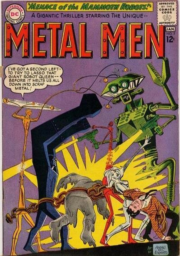 Metal Men #5 cover