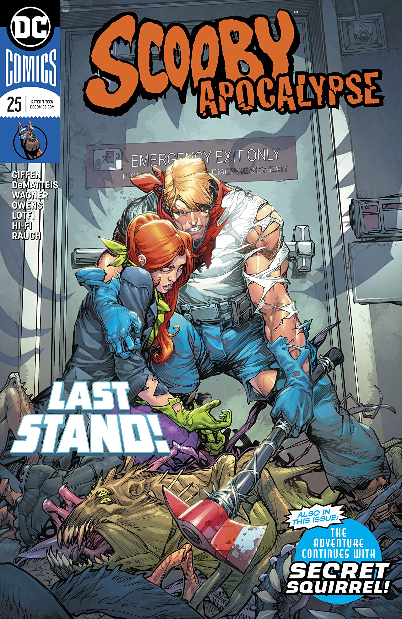 Scooby Apocalypse #25 cover