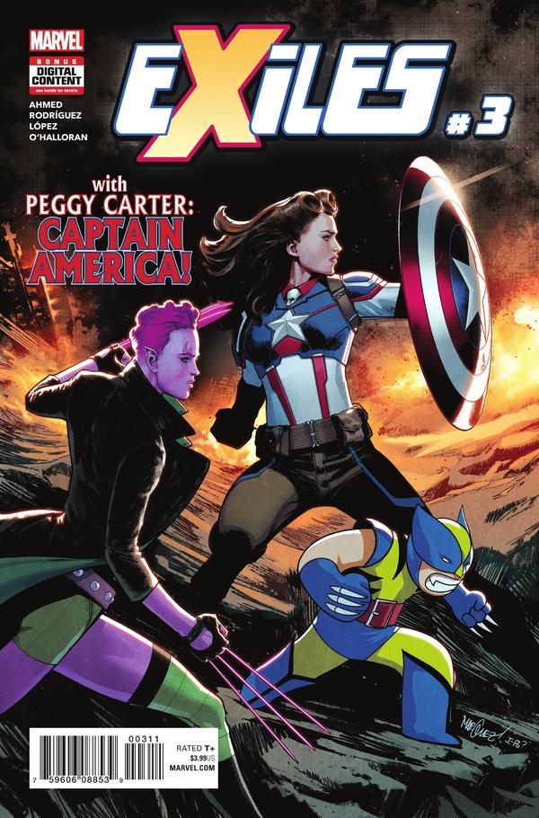 Exiles #3 cover