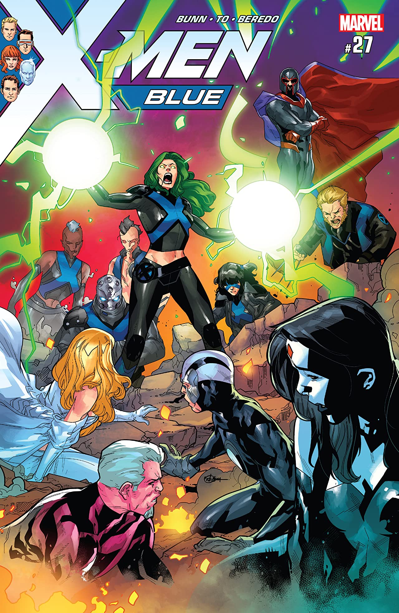 X-Men: Blue #27 cover