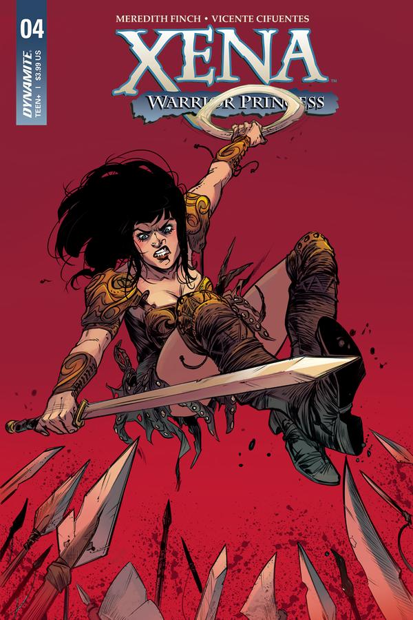 Xena: Warrior Princess #4 cover