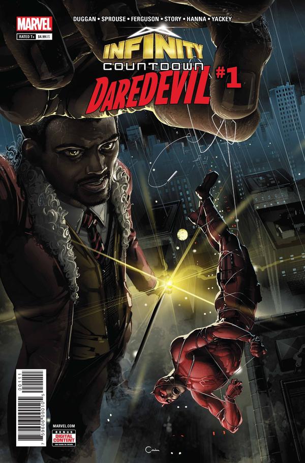 Infinity Countdown: Daredevil #1 cover