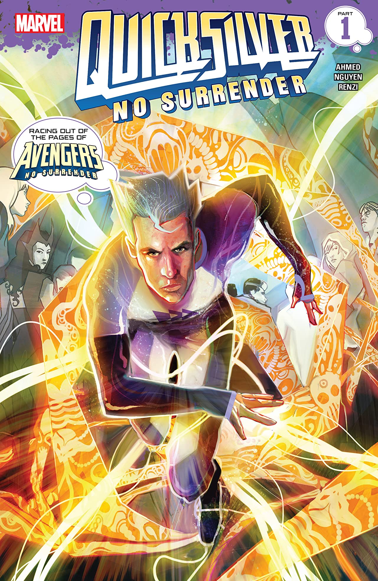 Quicksilver: No Surrender #1 cover
