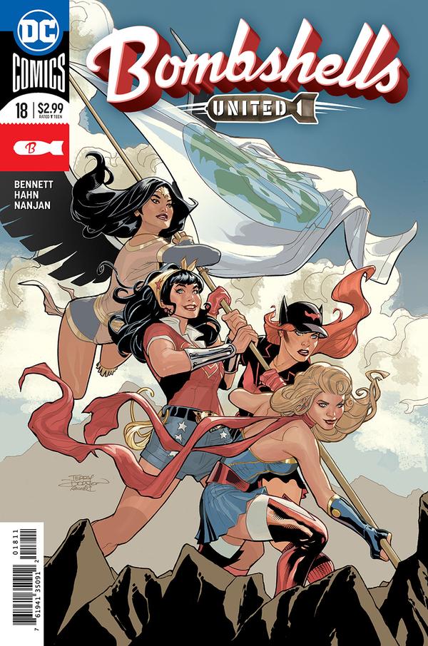 Bombshells: United #18 cover