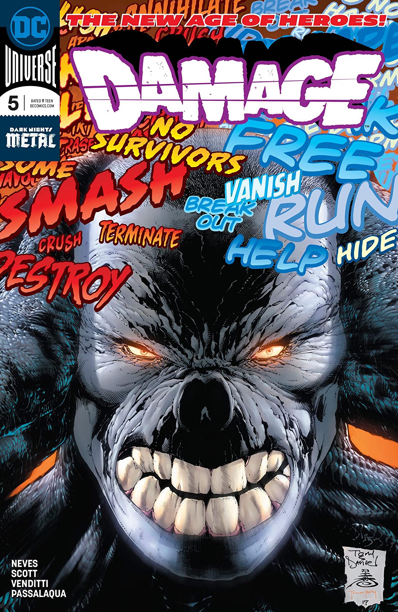 Damage #5 cover