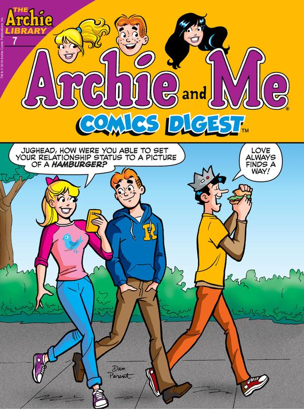 Archie and Me Comics Digest #7 cover