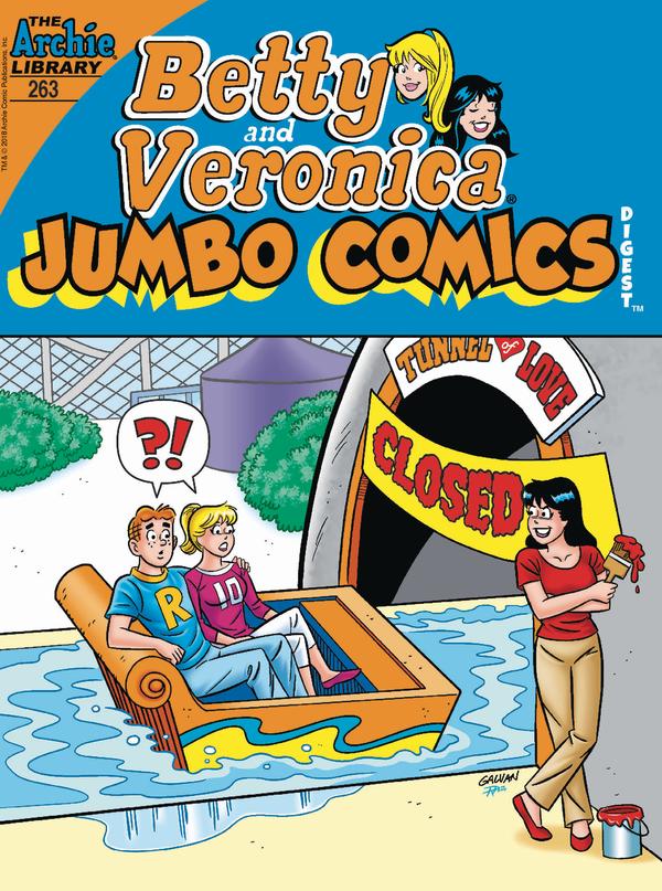 Betty & Veronica (Jumbo Comics) Double Digest #263 cover