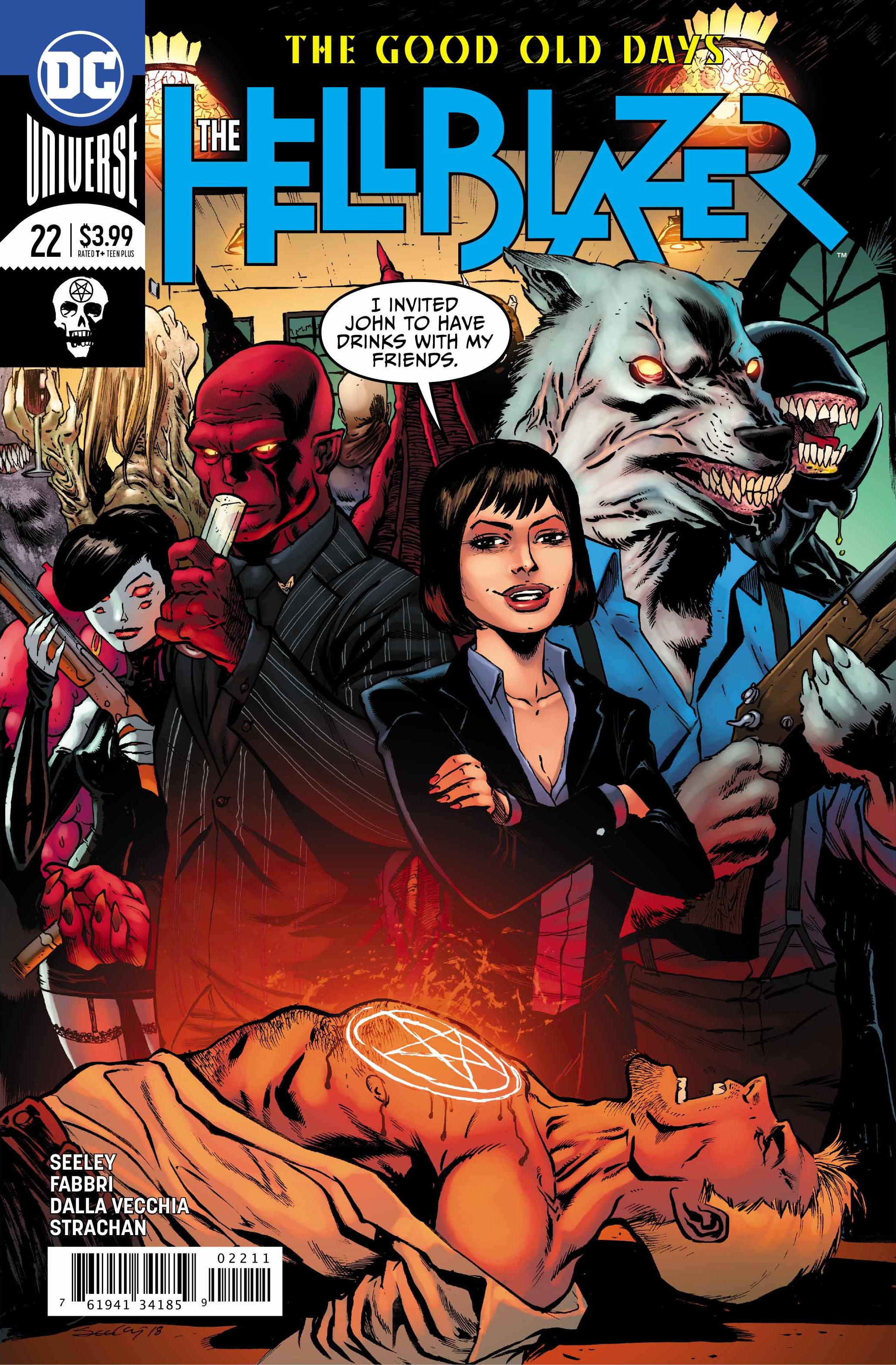 Hellblazer #22 cover