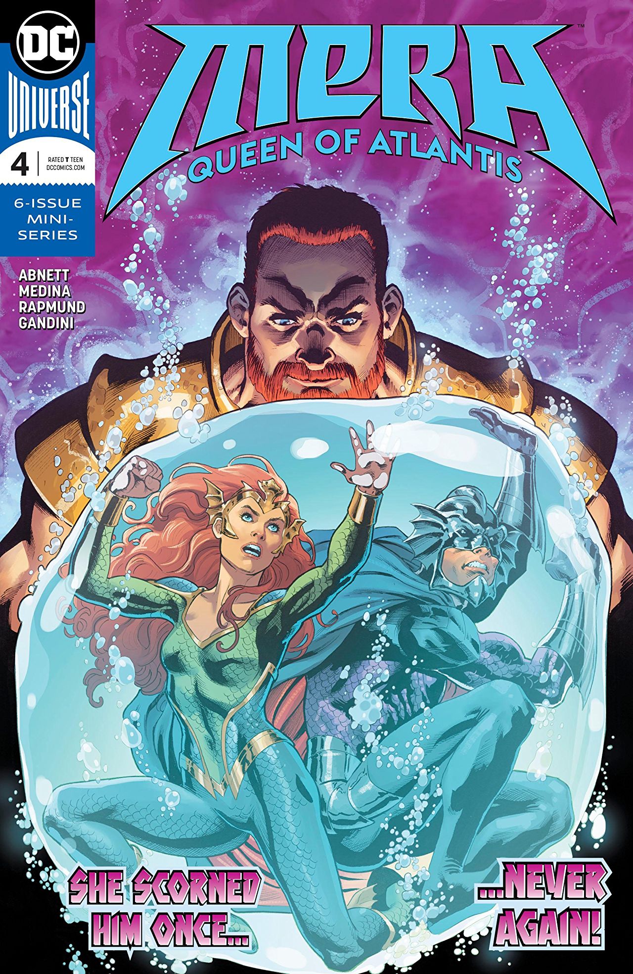 Mera: Queen of Atlantis #4 cover