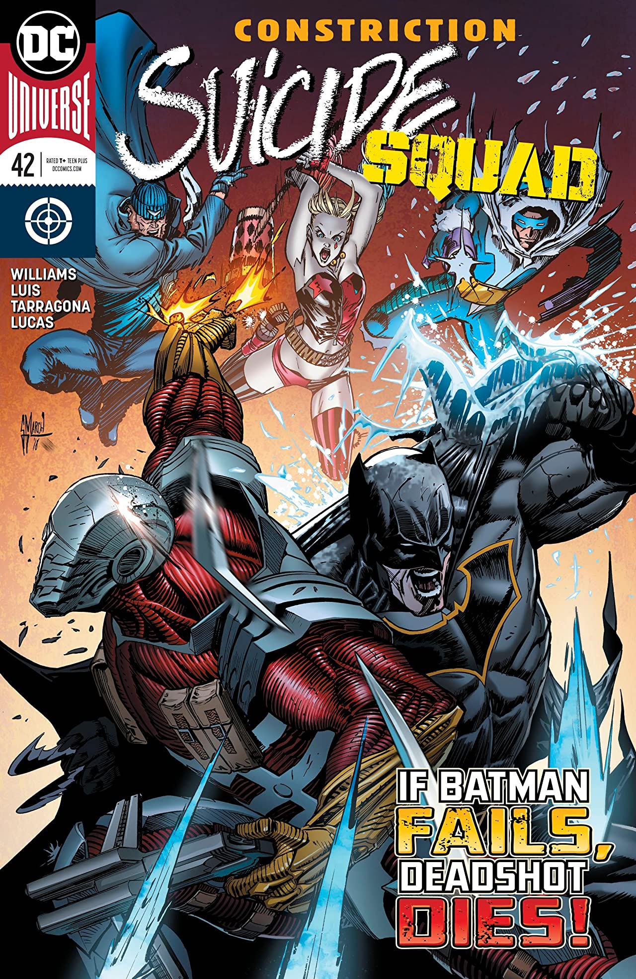 Suicide Squad #42 cover