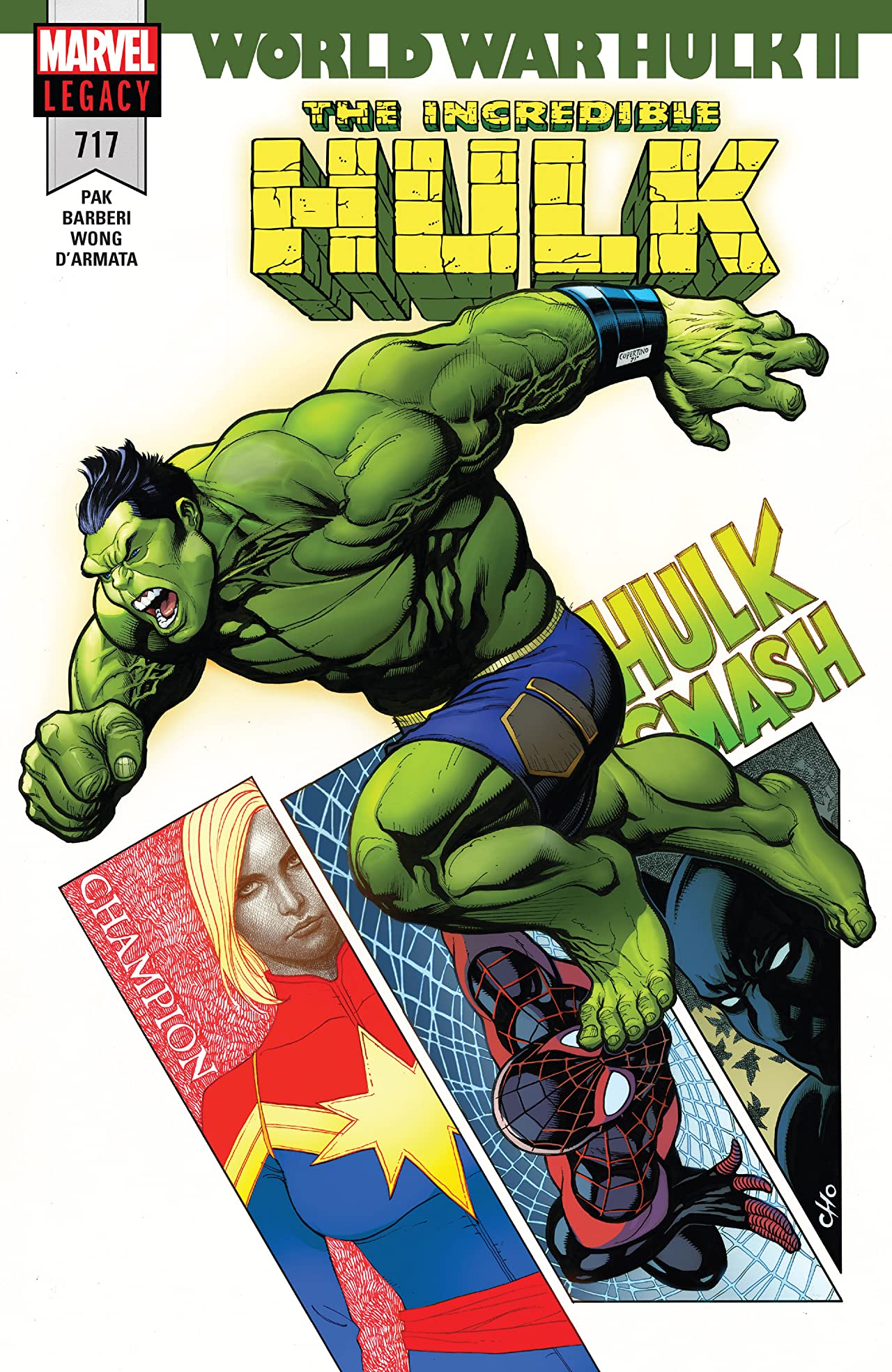 Incredible Hulk #717 cover