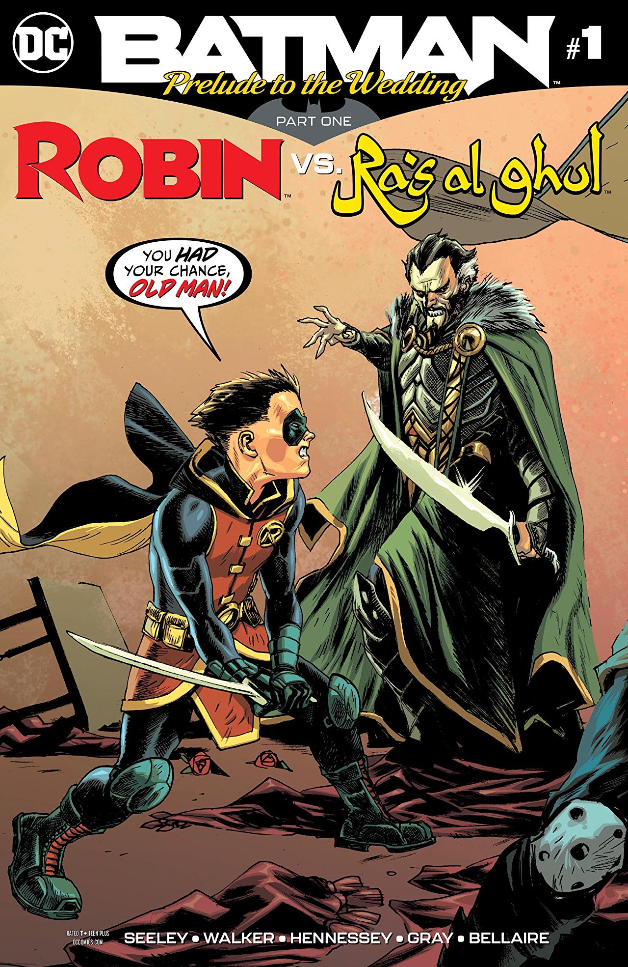 Batman: Prelude to the Wedding: Robin vs. Ra's al Ghul #1 cover