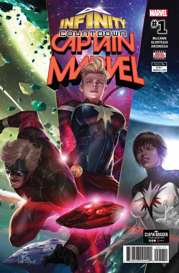 Infinity Countdown: Captain Marvel #1 cover