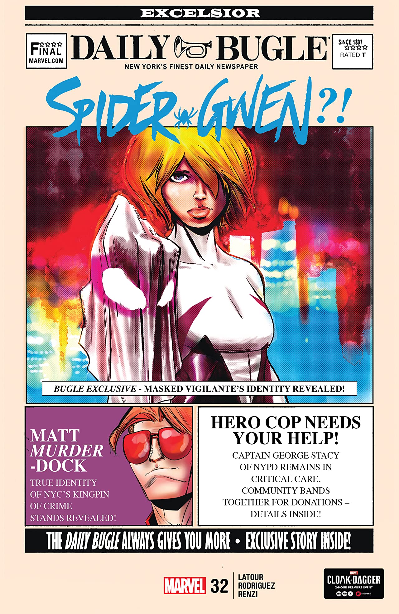 Spider-Gwen #32 cover