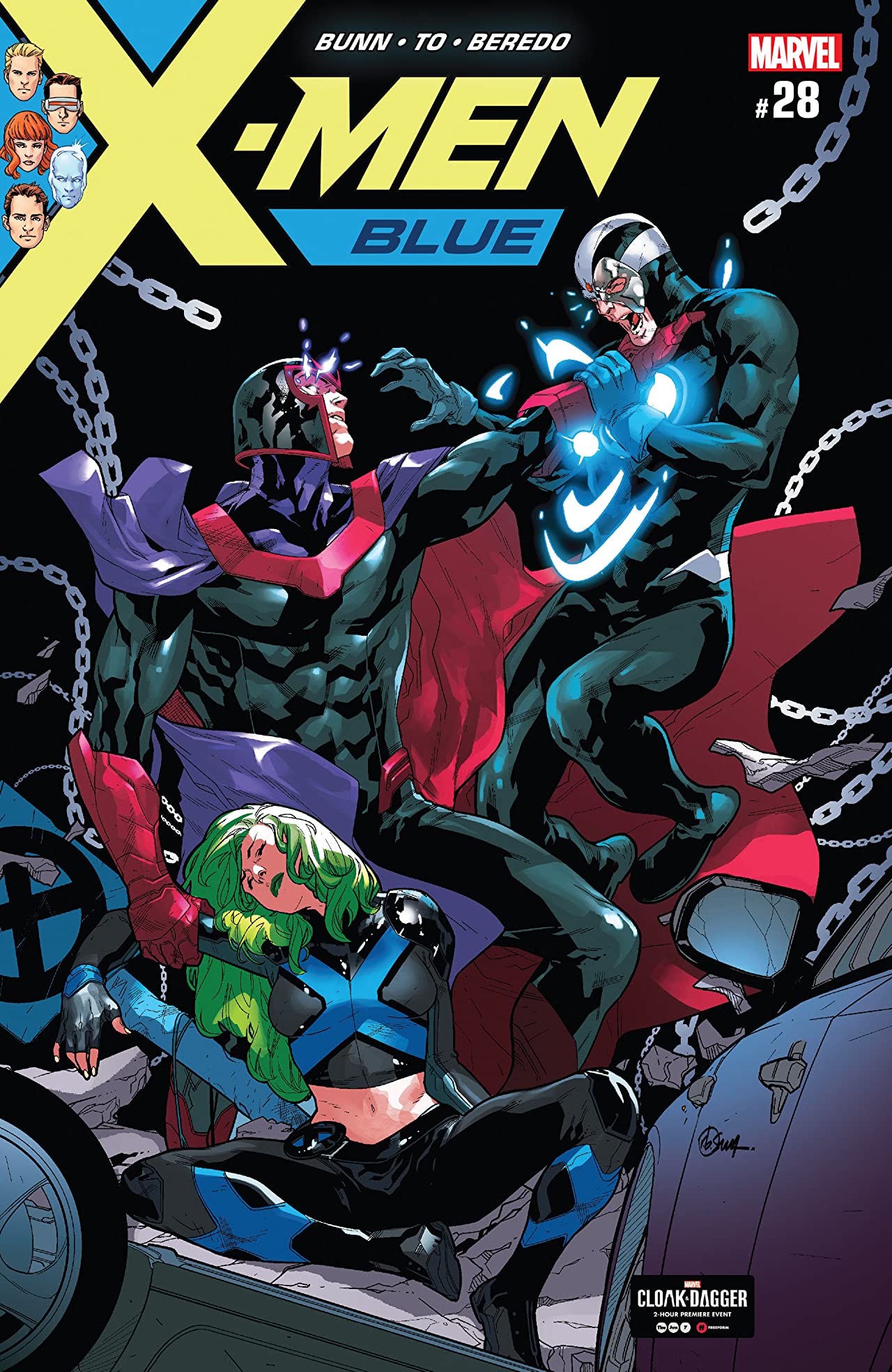 X-Men: Blue #28 cover