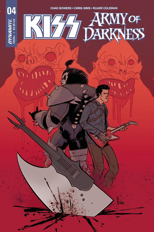 KISS The Army of Darkness #4 cover
